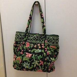 Floral Print Vera Bradley Tote